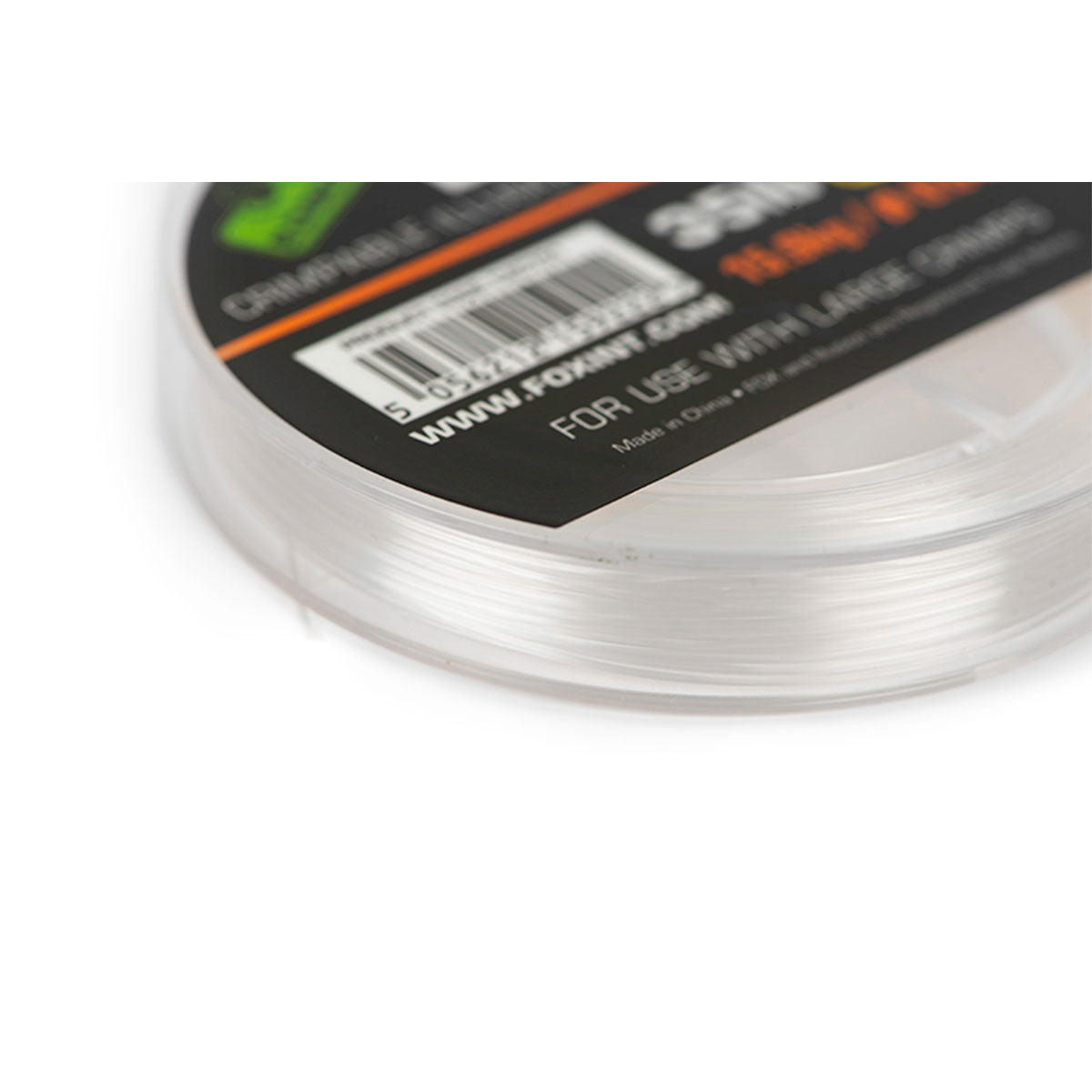 FOX - EDGES™ LINK CRIMPABLE ILLUSION FLUOROCARBON 35lb | 20m | 15.9kg / ø0.64mm | FOR USE WITH LARGE CRIMPS