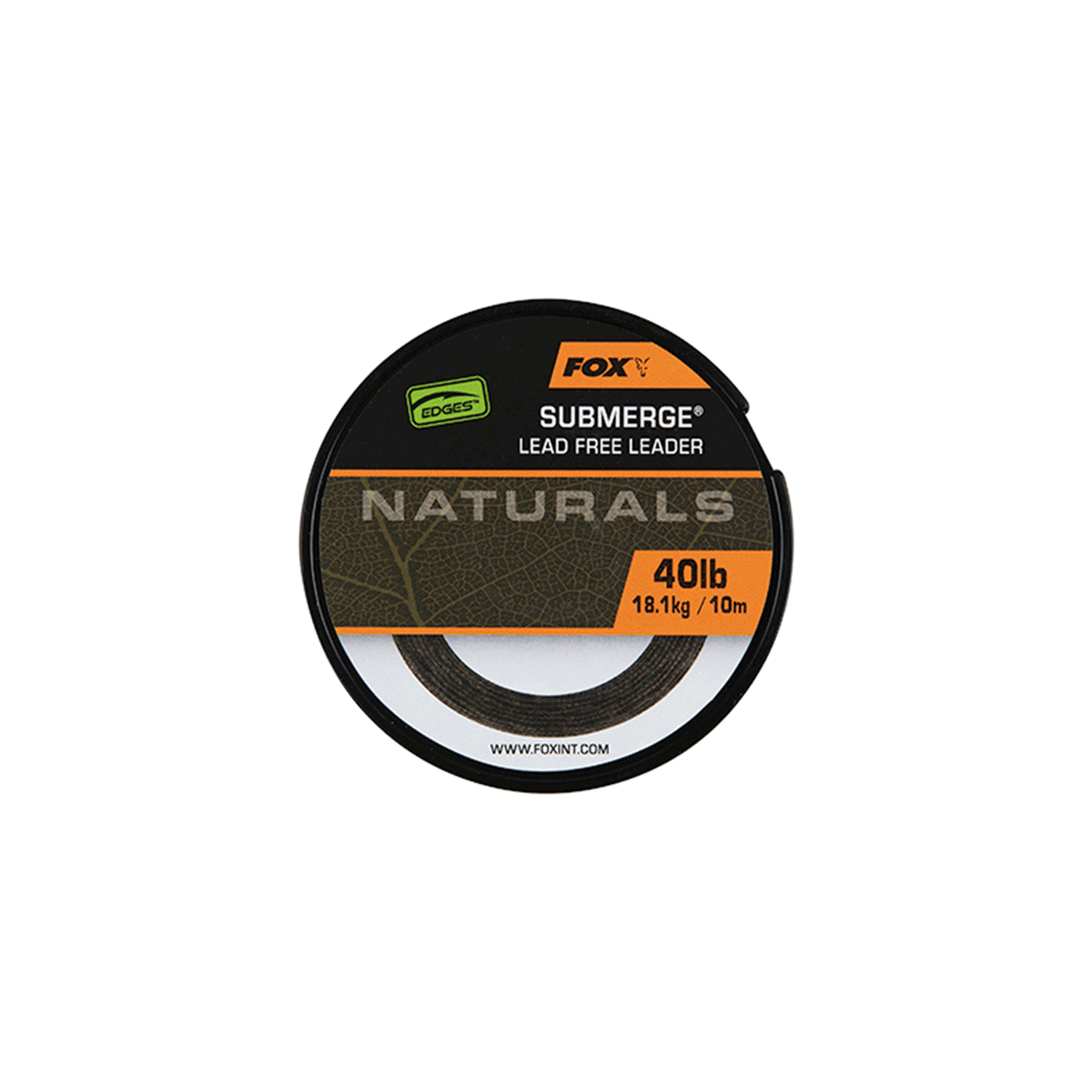 FOX - EDGES™ NATURALS SUBMERGE LEAD FREE LEADER 40lb 18.1kg 10m