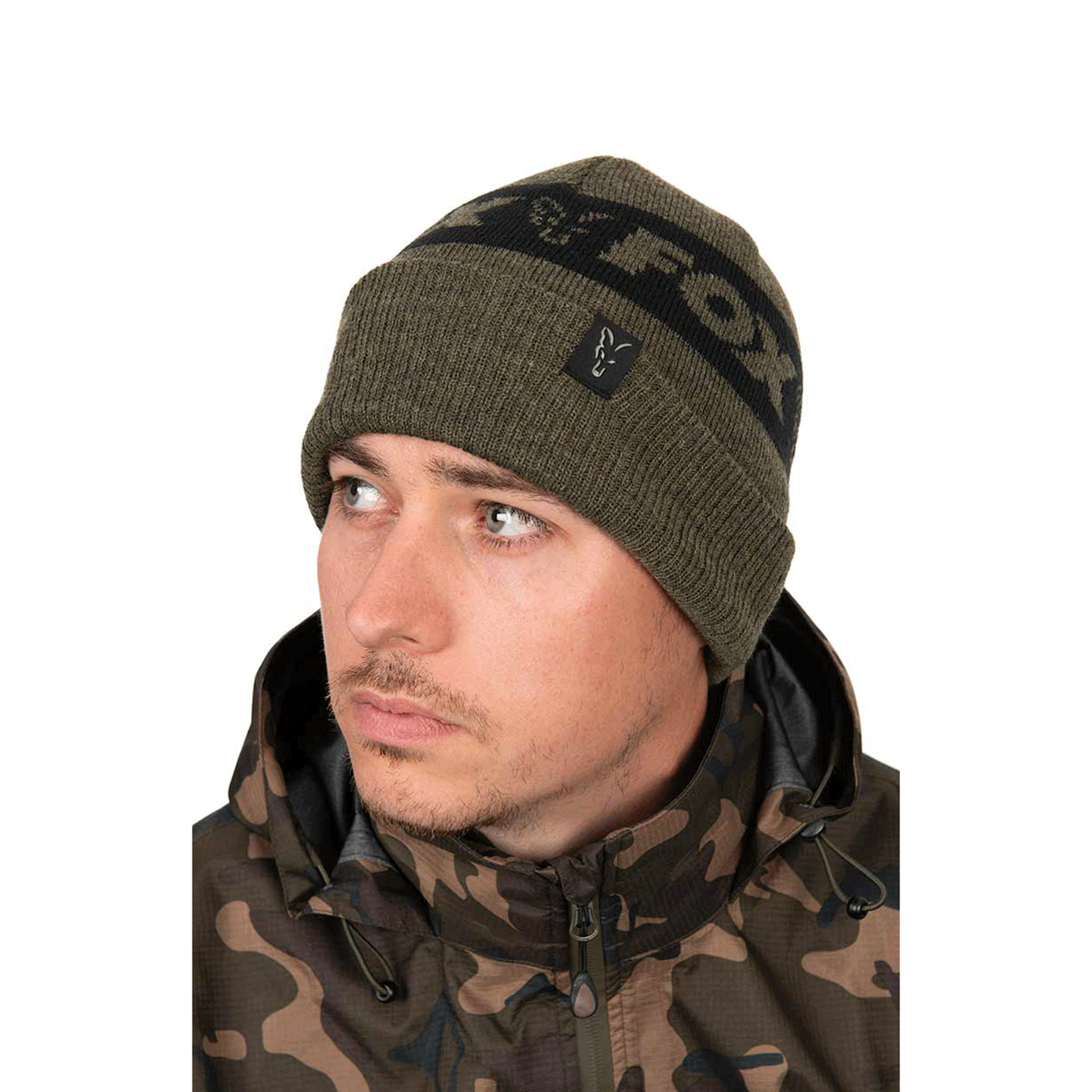 HAT - FOX - COLLECTION BEANIE Green/Black