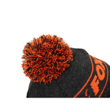 HAT - FOX - COLLECTION BOBBLE HAT Black/Orange