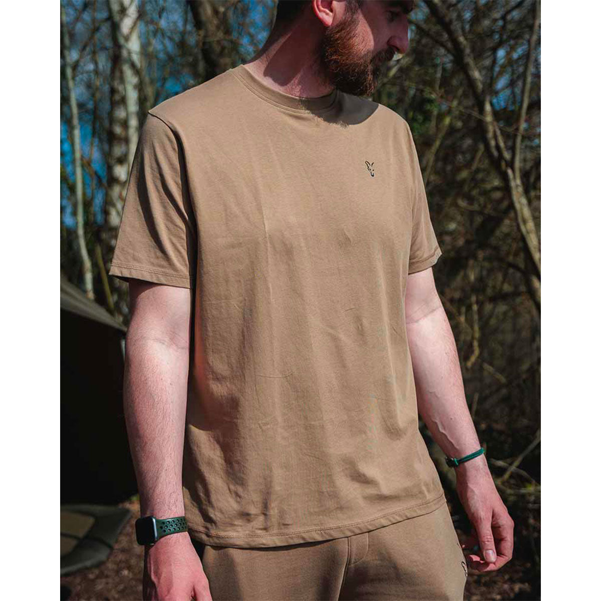 T-SHIRT - FOX - COLLECTION LIMITED TAN