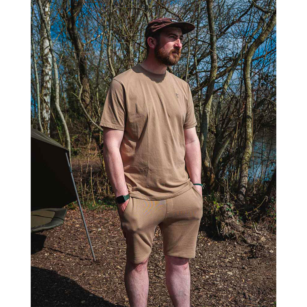 T-SHIRT - FOX - COLLECTION LIMITED TAN