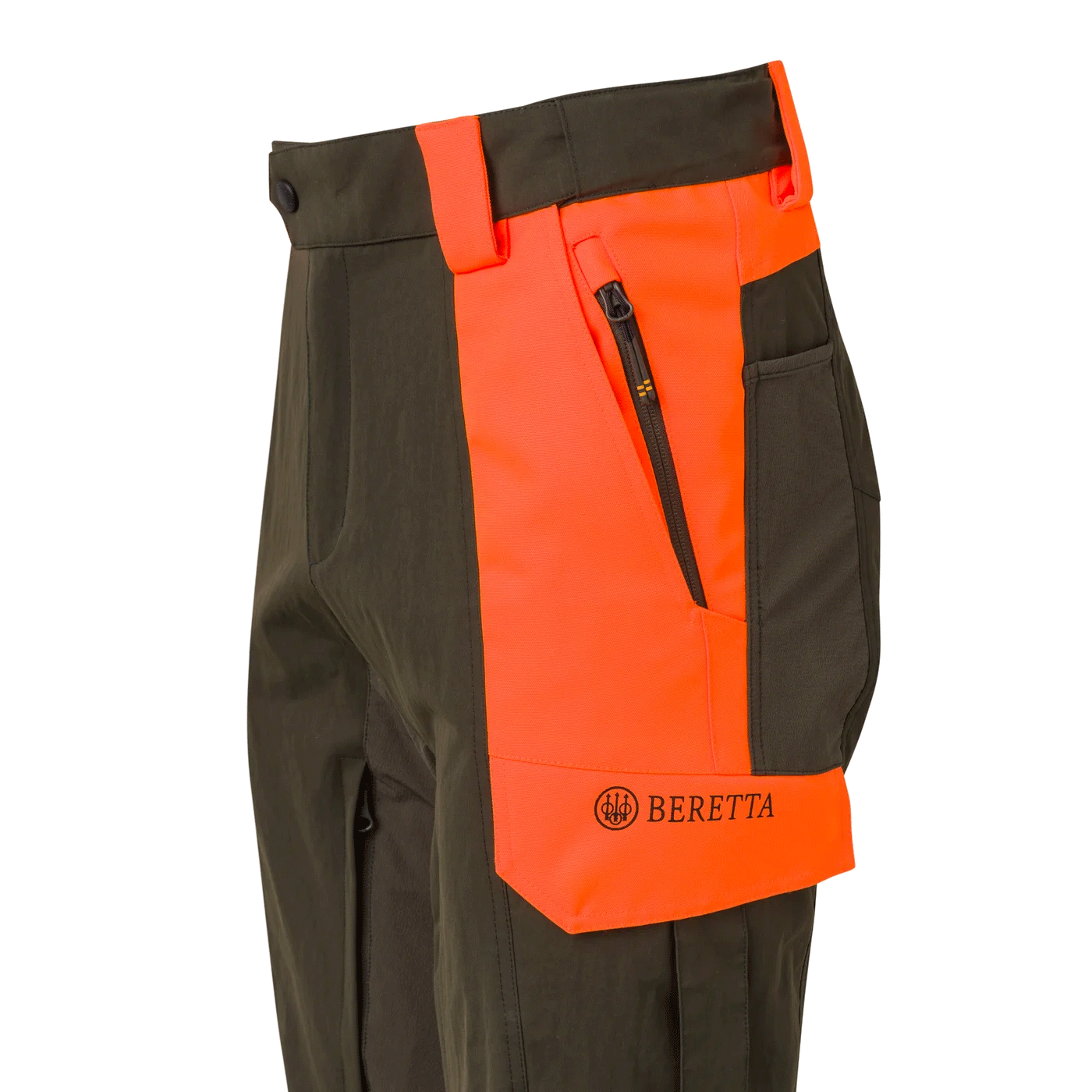 PANTS - BERETTA - BALCAN PANTS Green moss &amp; Orange