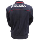 FELPA PILE POLIZIA DI STATO CON ZIP
