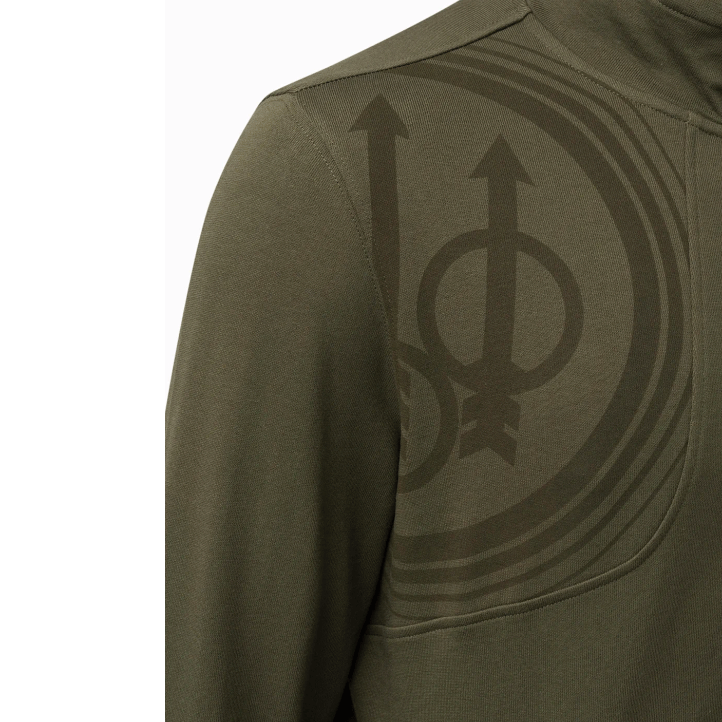 FELPA - BERETTA - CORPORATE SWEATER Green Stone