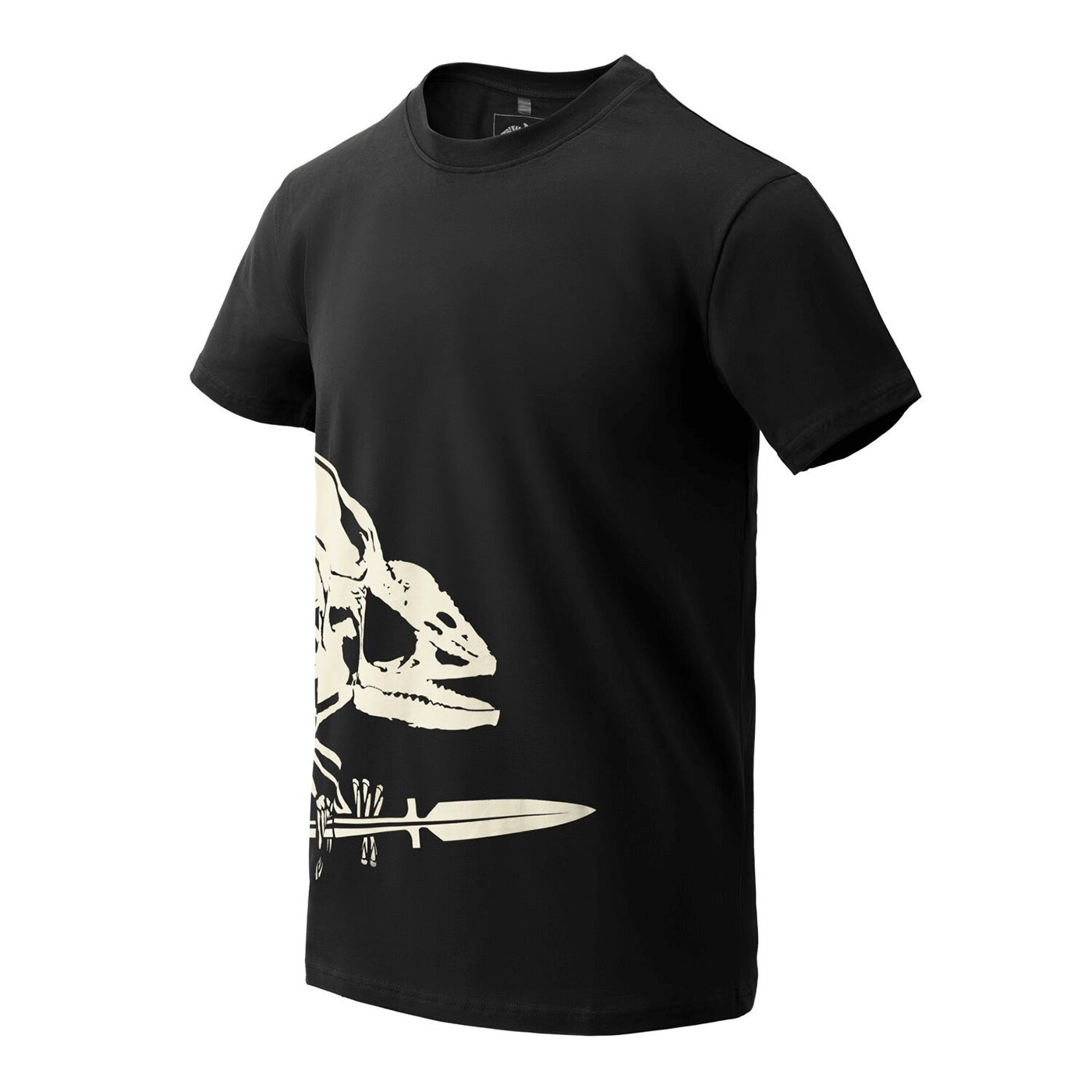 T-SHIRT - HELIKON-TEX - FULL BODY SKELETON Black