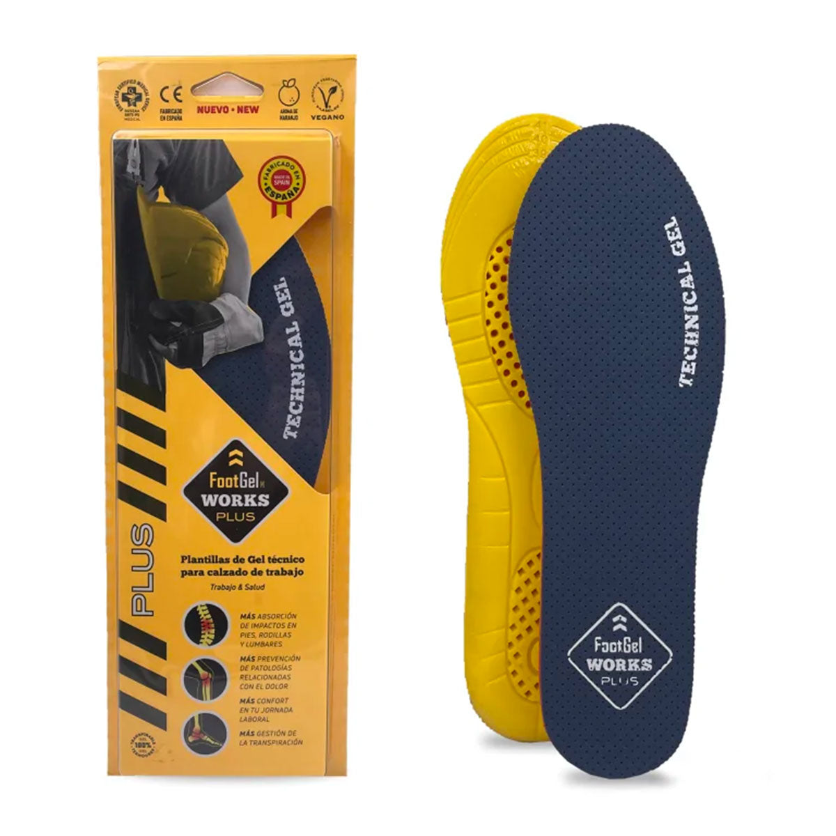 SOLETTE - FOOTGEL - WORKS PLUS
