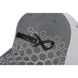 CAPPELLO - MATRIX - HEX PRINT BASEBALL CAP Grey