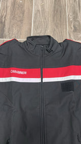 CARABINIERI - GIACCA SOFTSHELL CON ZIP E SPALLINE PER TUBOLARI