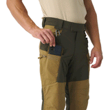 PANTS - MEN - HELIKON-TEX - HYBRID OUTBACK PANTS DuraCanvas/VersaStretch Coyote / Taiga Green A