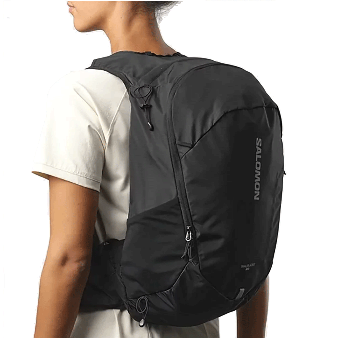 BACKPACK - SALOMON - TRAILBLAZER 20 VINTAGE Black / Alloy