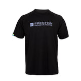 T-SHIRT - PRESTON - LIGHTWEIGHT BLACK RAGLAN
