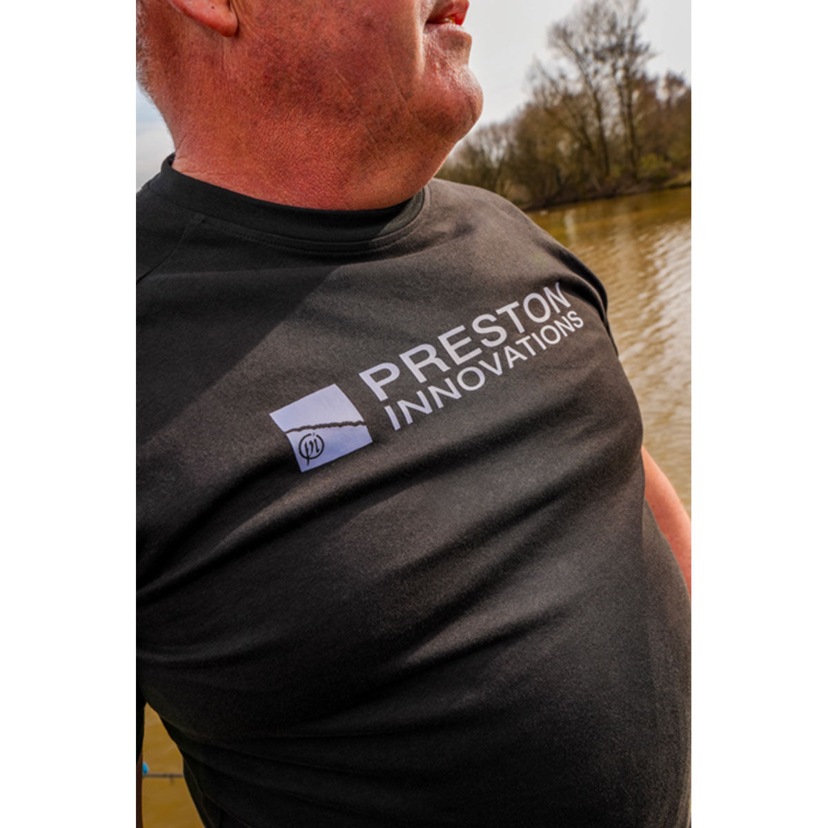 T-SHIRT - PRESTON - LIGHTWEIGHT BLACK RAGLAN