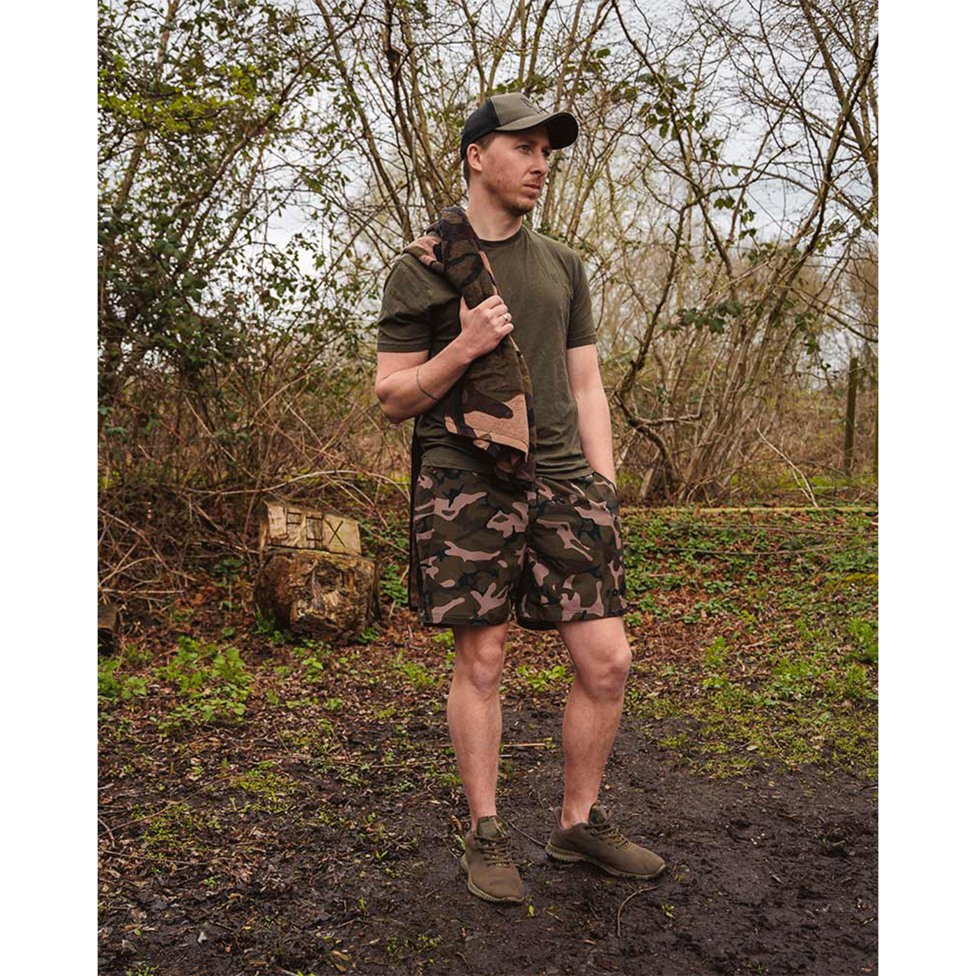 SHORTS/SWIMSUIT - FOX - LIGHTWEIGHT SWIM SHORT Camo/Black