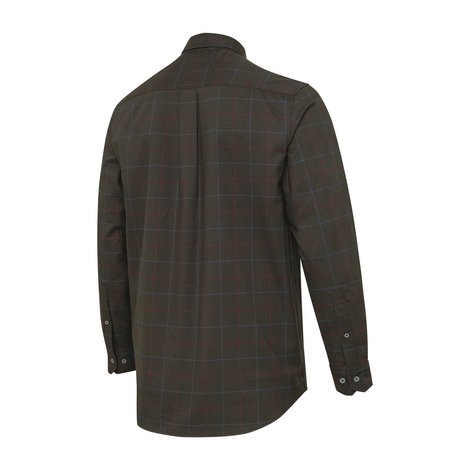 CAMICIA - BERETTA - JARGO STRETCH SHIRT Bark & Burgundy Check