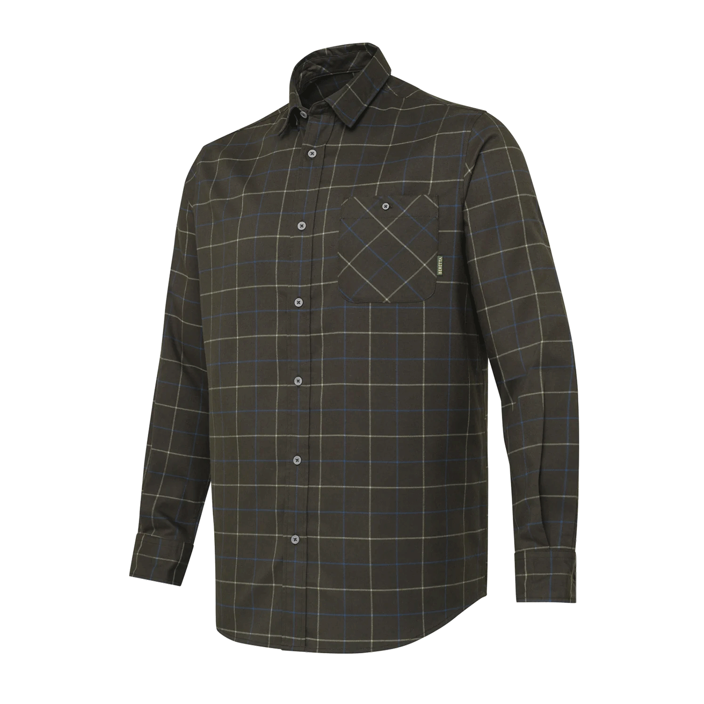 SHIRT - BERETTA - JARGO STRETCH SHIRT Bark &amp; ​​Sage Check