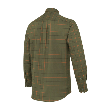 SHIRT - BERETTA - JARGO STRETCH SHIRT Green Pumpkin Check