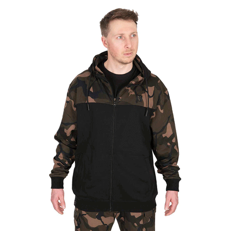 FELPA - FOX - LW ZIPPED HOODY Black/Camo