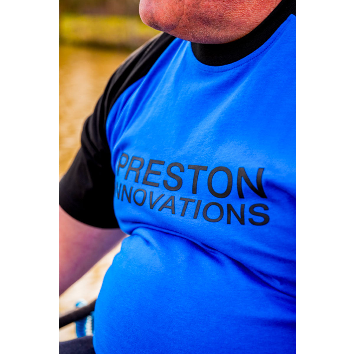 T-SHIRT - PRESTON - LIGHTWEIGHT BLUE RAGLAN