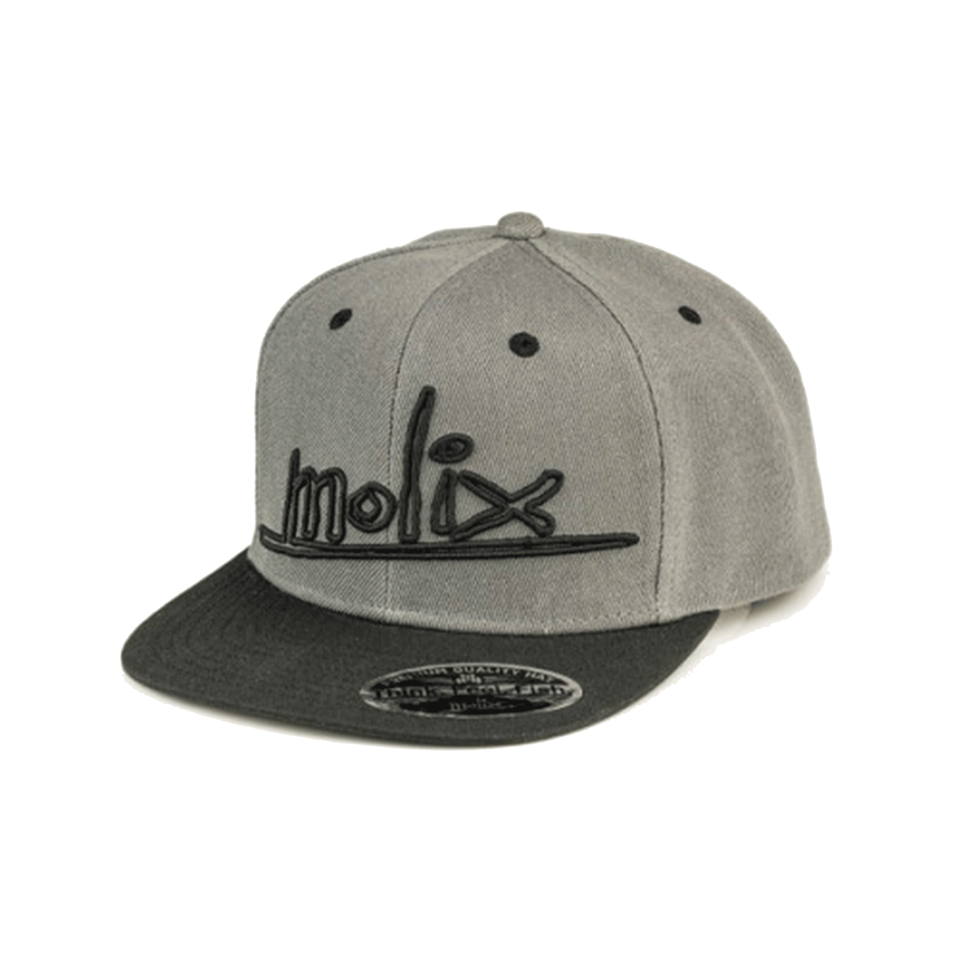 HAT - MOLIX - PREMIUM SNAP BACK Grey