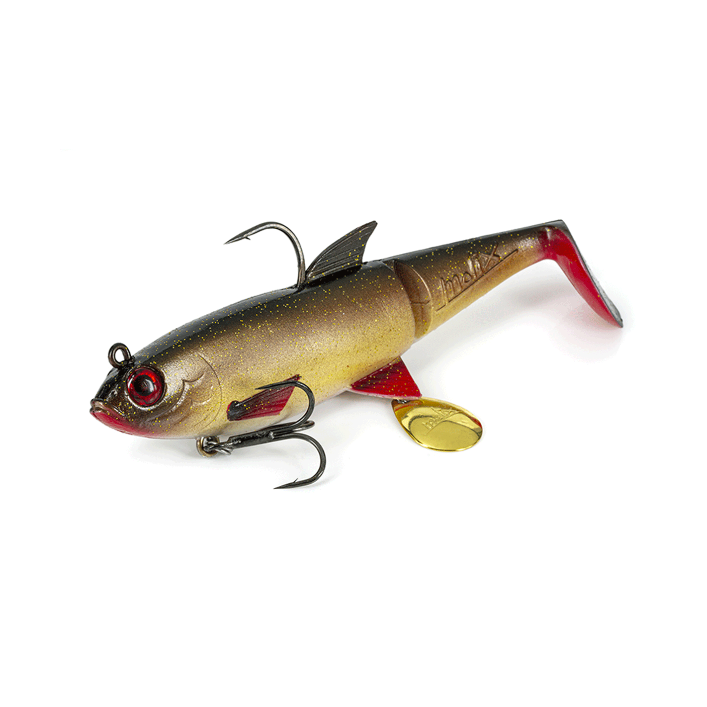 MOLIX - SHAD 100 4" SWIMBAIT 10cm 4in 24g 7/8oz Rudd