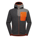 FELPA - LA SPORTIVA - AGON HOODY M Carbon/Cherry Tomato