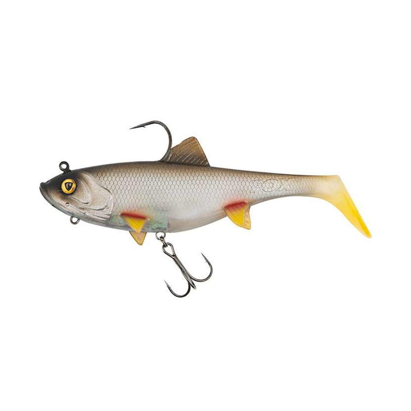 FOX RAGE - NATURALS WOBBLE REPLICANT 23cm 9" 140g Silver Ghost