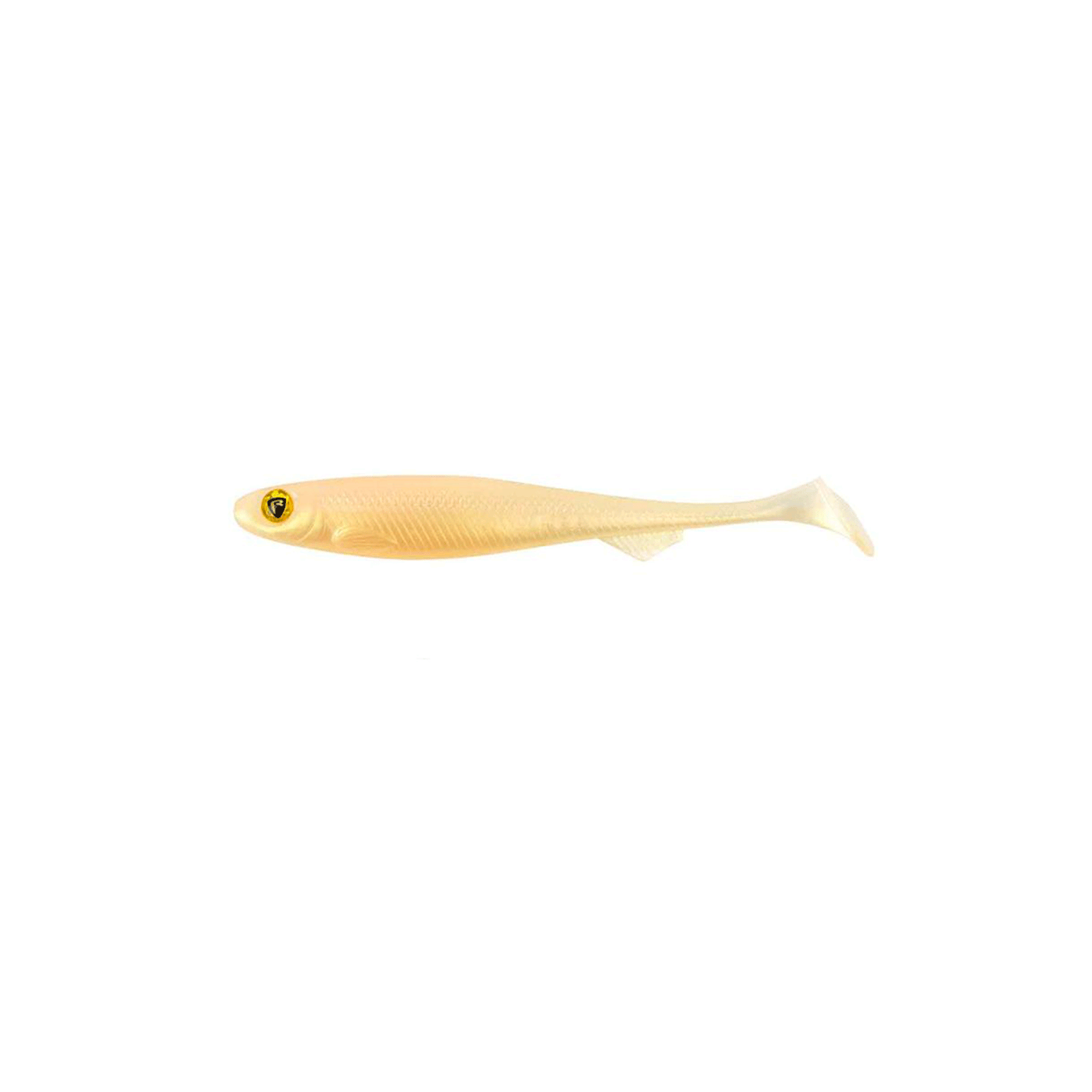 FOX RAGE - ULTRA UV SLICK SHAD 7cm 2.75" Pearl