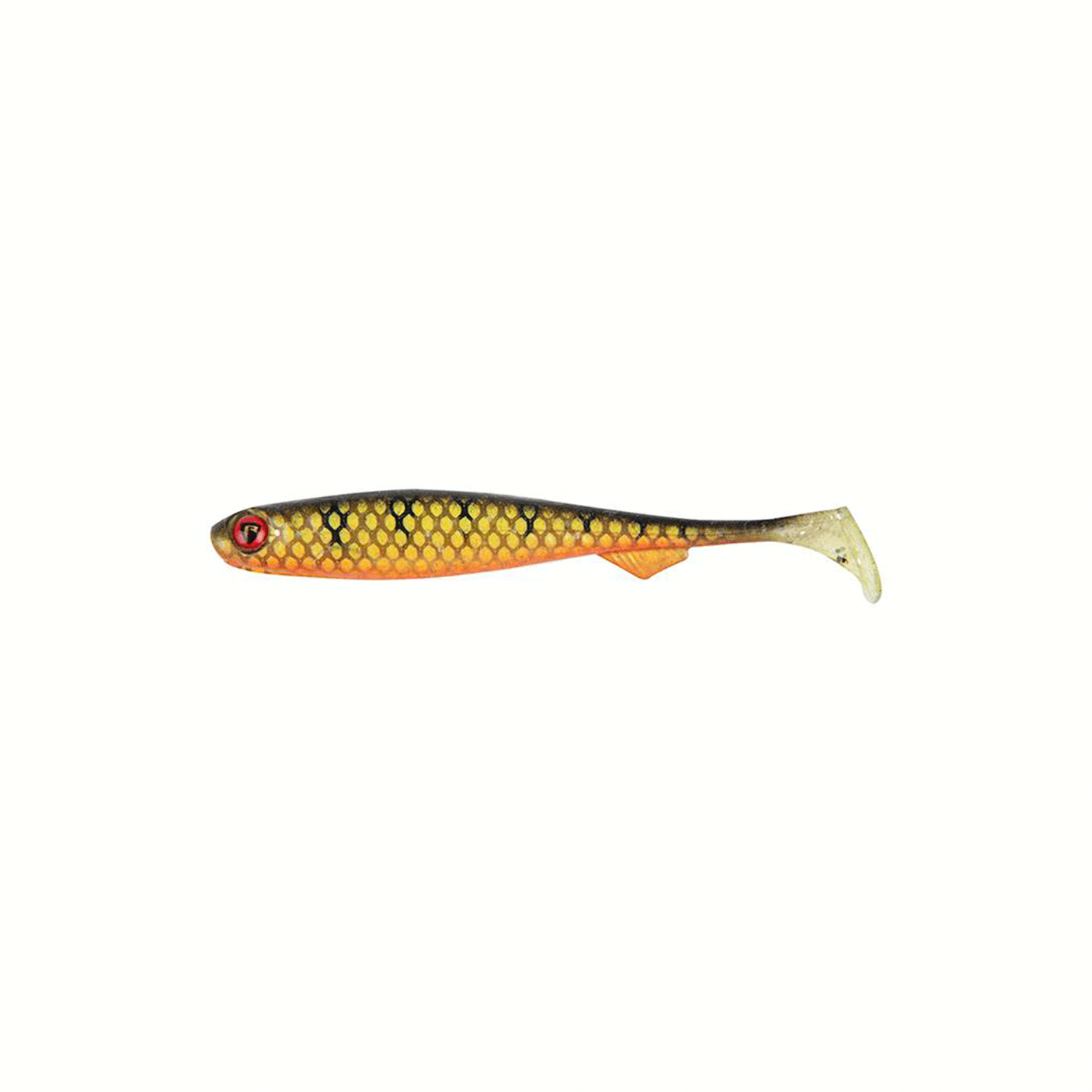 FOX RAGE - ULTRA UV SLICK SHAD 7cm 2.75" Natural Perch