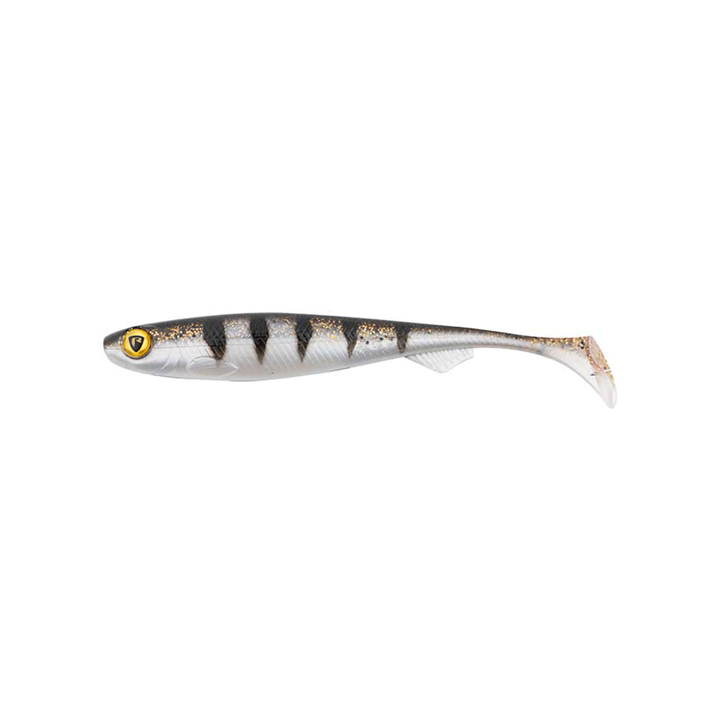 FOX RAGE - NATURALS SLICK SHAD 9cm 3.5" Glitter Perch