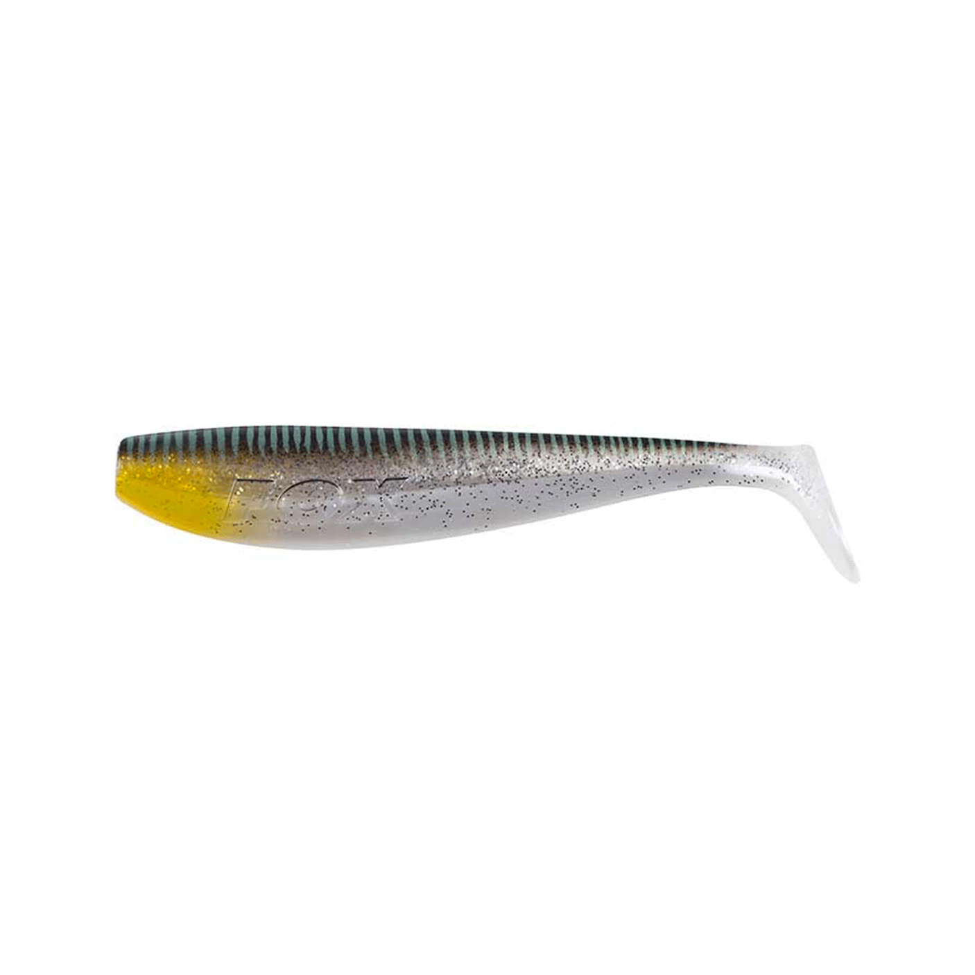 FOX RAGE - NATURALS ZANDER PRO BULK SHADS 12cm 4.75" Silver Halo