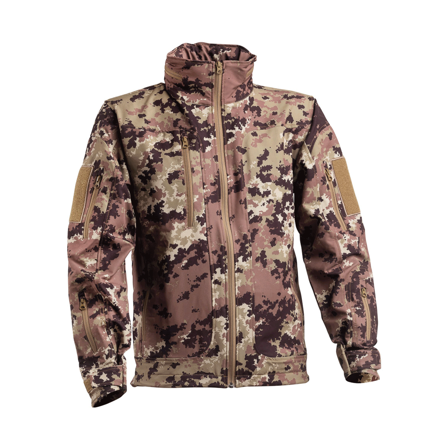 NERG OPENLAND TACTICAL - LIGHT SOFTSHELL JACKET "DELTA" Italian Camo