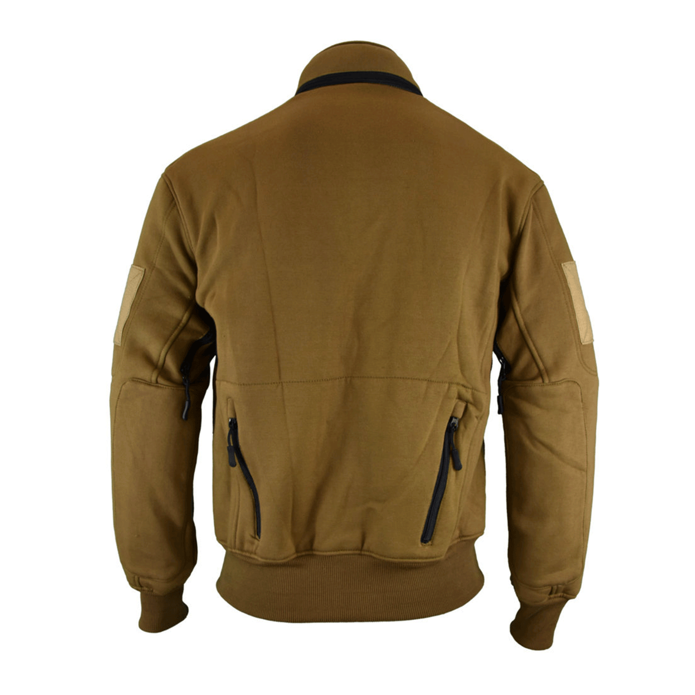 NERG OPENLAND - SWEAT JACKET SKY JACKET Coyote Tan