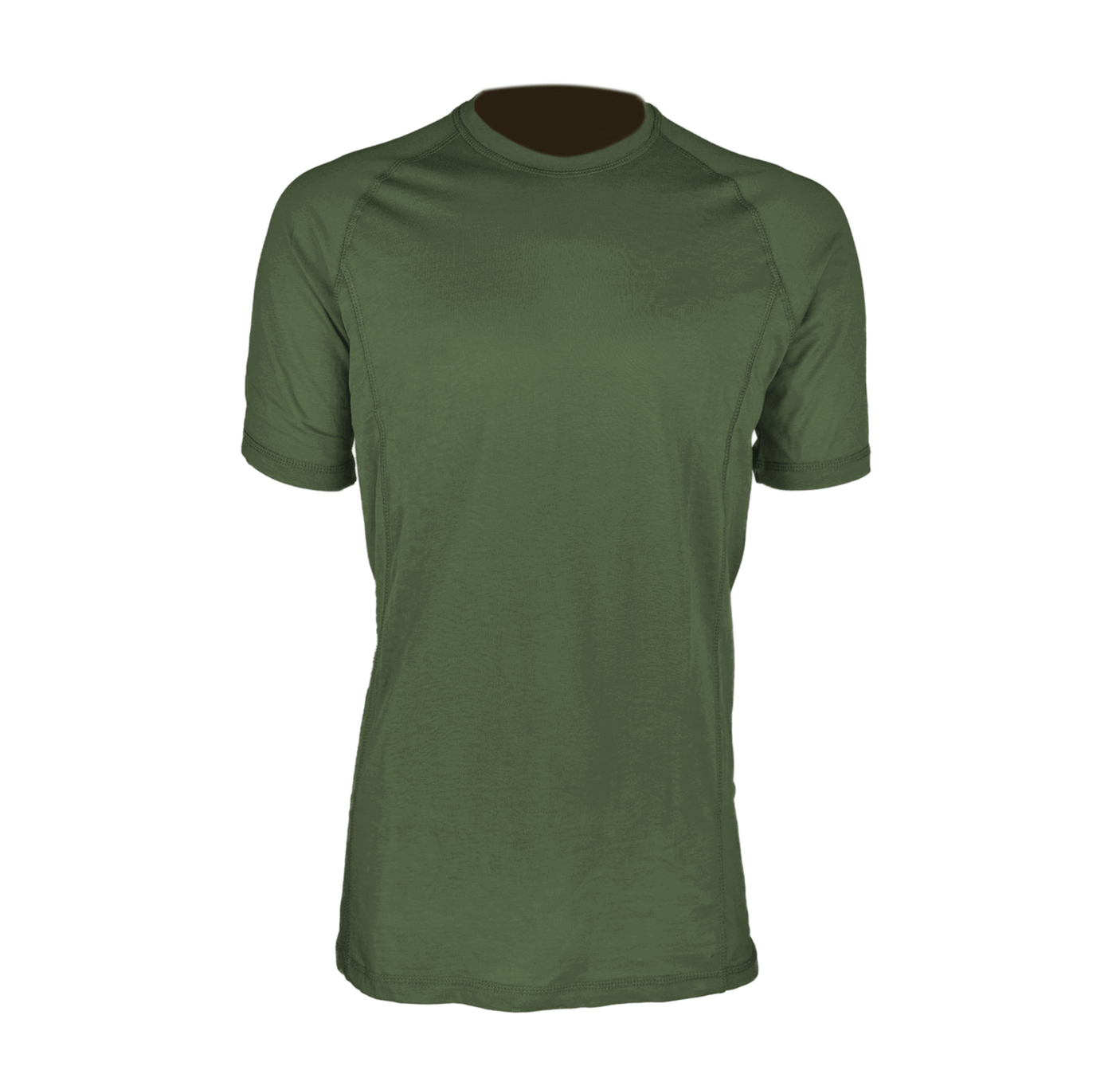 OPENLAND TACTICAL - T-SHIRT 100% COTONE MANICA CORTA OD Green