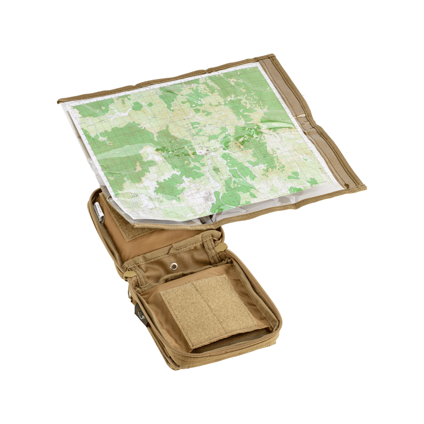 OUTAC BY DEFCON 5 - MAP POUCH WITH NOTE BOOK OD Green