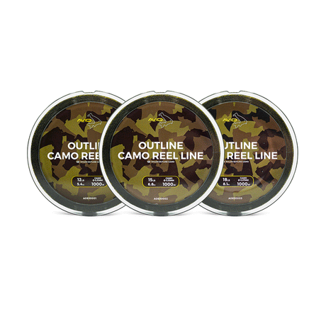 AVID CARP - OUTLINE CAMO REEL LINE 1000m