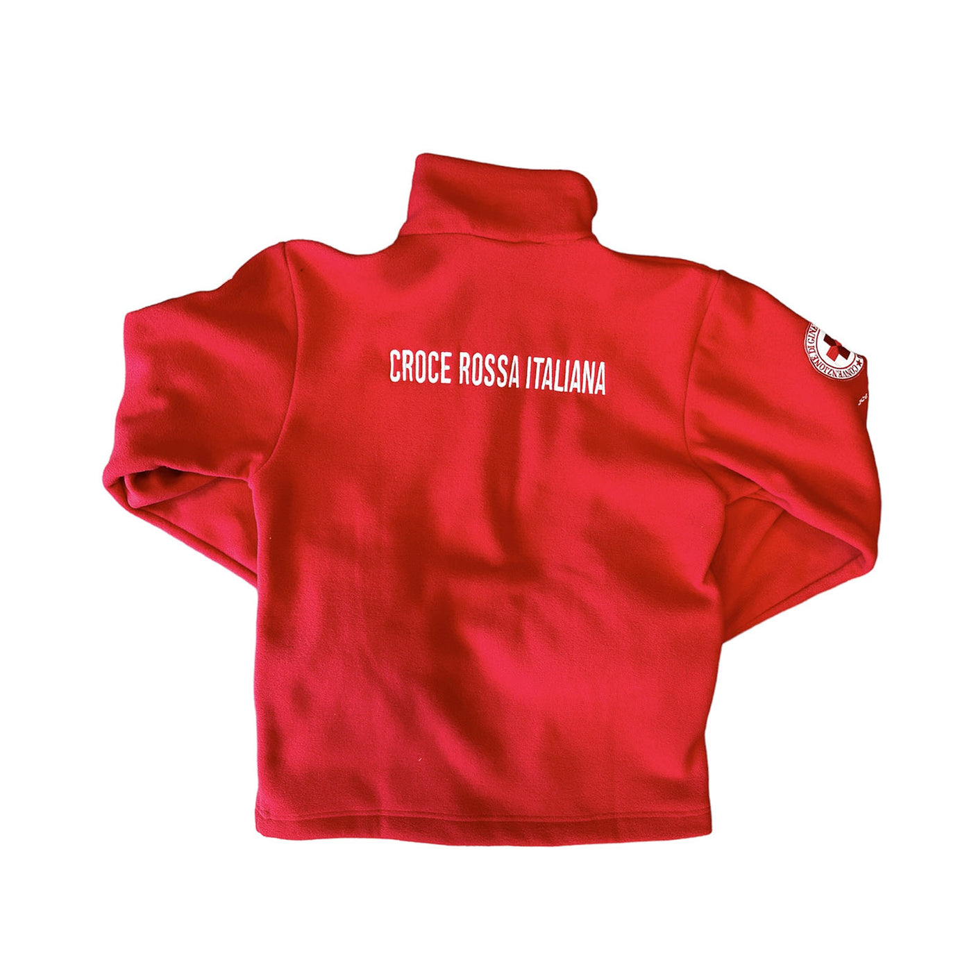 CROCE ROSSA ITALIANA - PILE FULL ZIP Rosso CRI