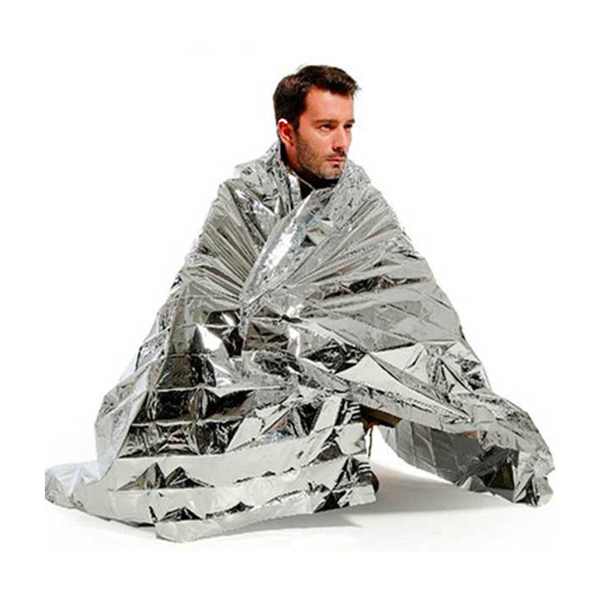 RAM OUTDOOR SURVIVAL - COPERTA DI EMERGENZA ISOTERMICA SILVER | EMERGENCY BLANKET