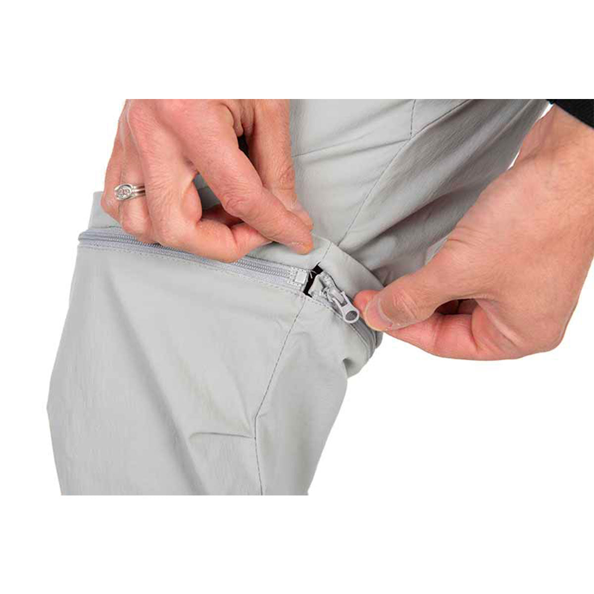 PANTALONI - FOX RAGE - RAGE ZIP OFF TROUSERS Grey