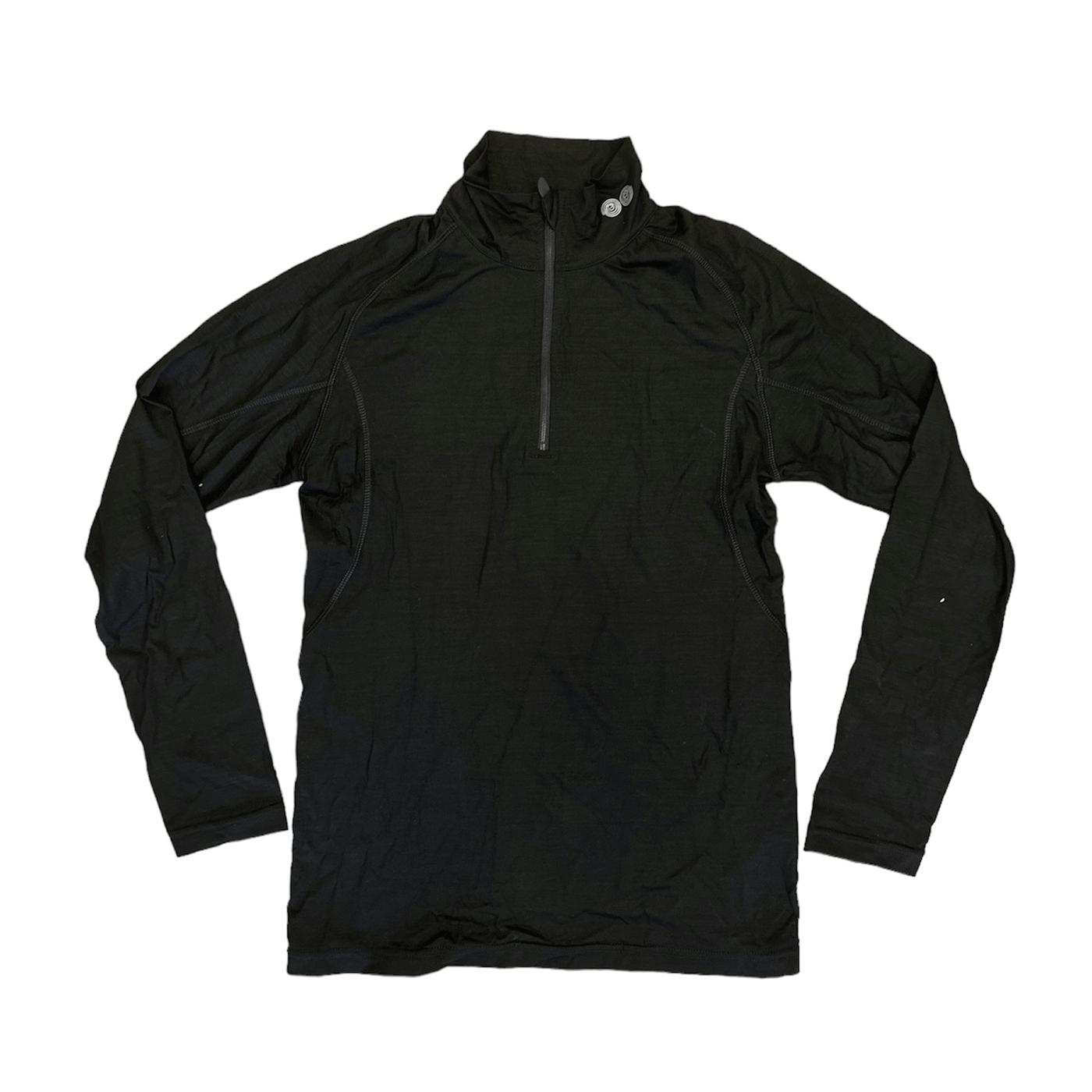 SWEATER - REWOOLUTION - NEXT TO SKIN 190 HALF ZIP MAN Black