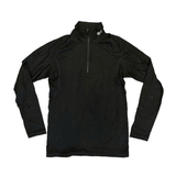 MAGLIA - REWOOLUTION - NEXT TO SKIN 190 HALF ZIP MAN Black