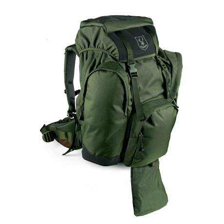 RESERVE - RIFLE BACKPACK WITH 3 EXTENSIBLE POCKETS