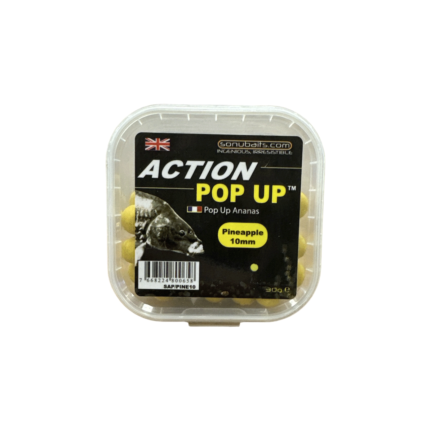 SONUBAITS - ACTION POP UP Pineapple 10mm 30g