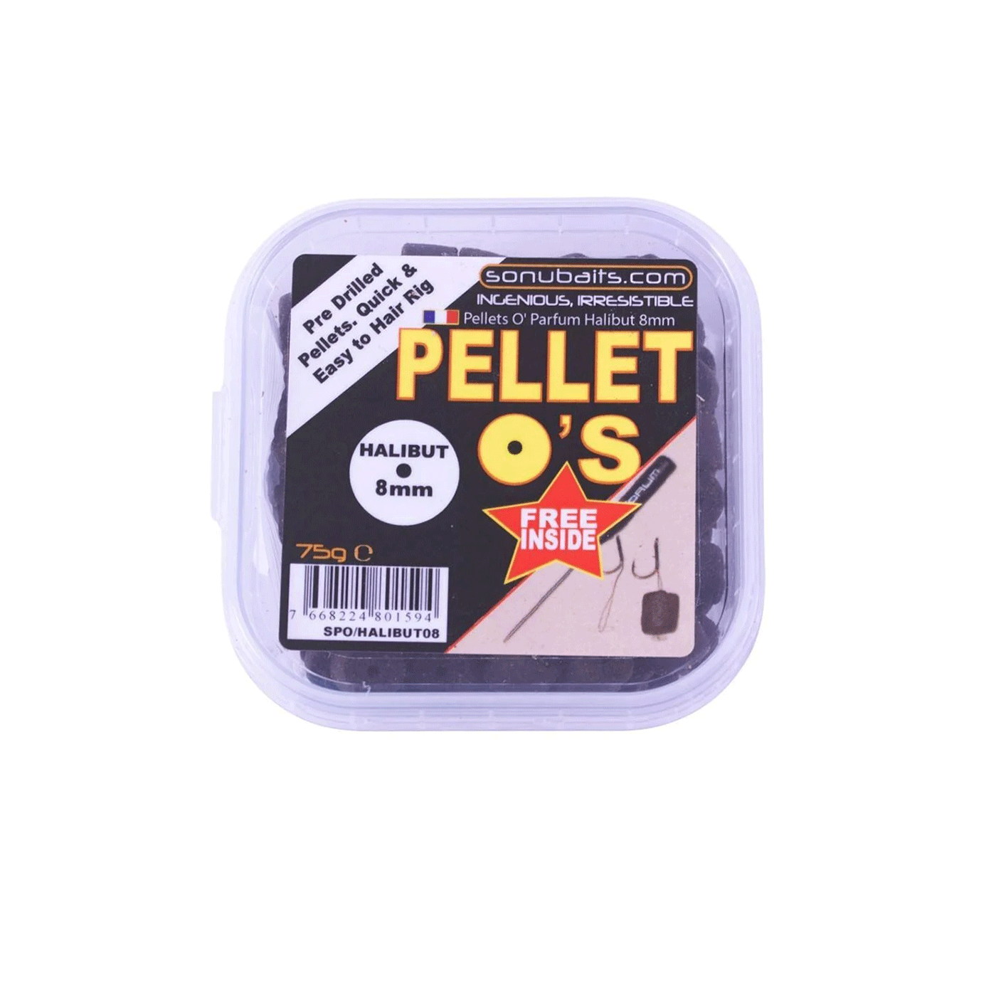 SONUBAITS - PELLET O'S HALIBUT 8mm 75g