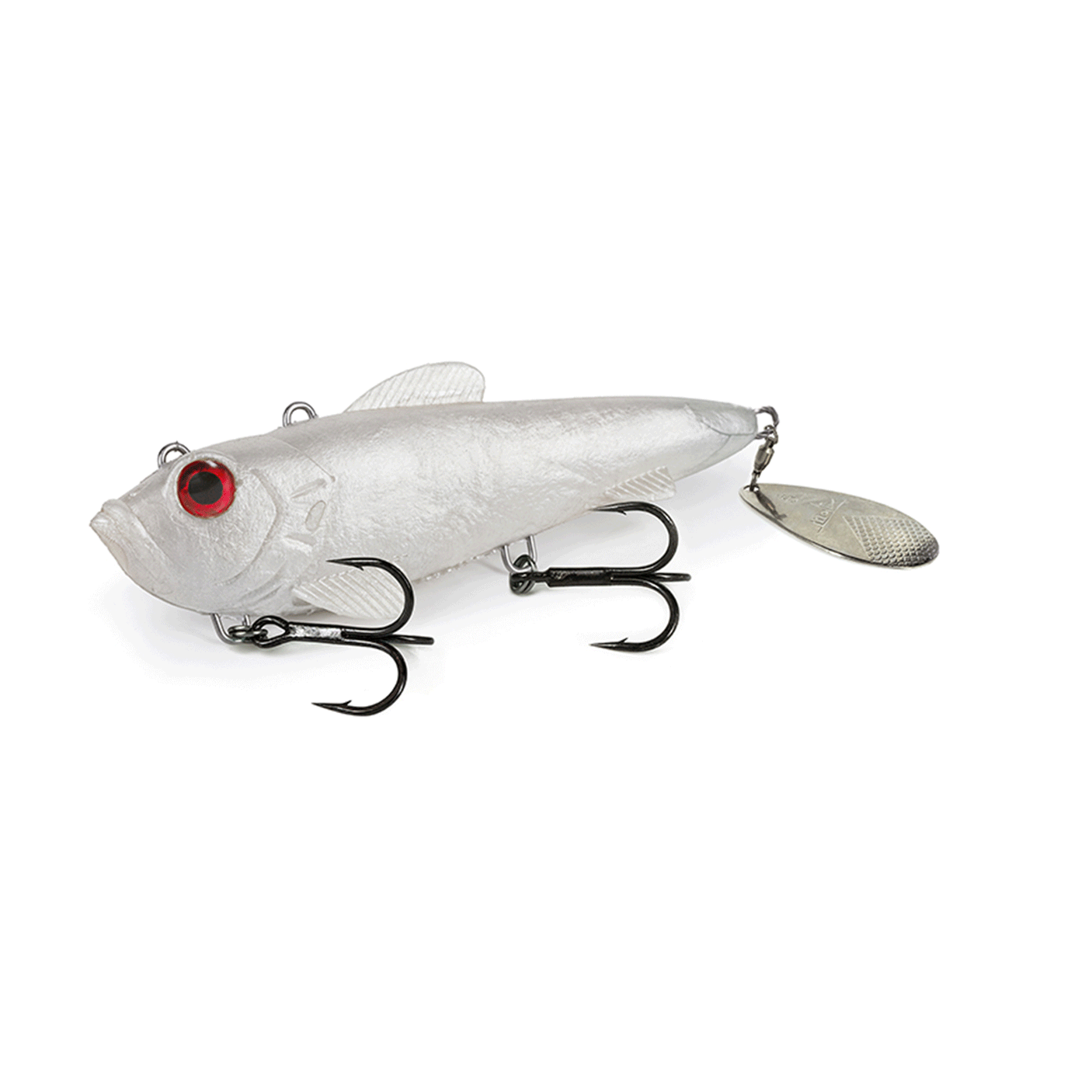 MOLIX - SPIN SHAD 110 11cm - 4.5in 50g - 1.3/4oz Pearl White