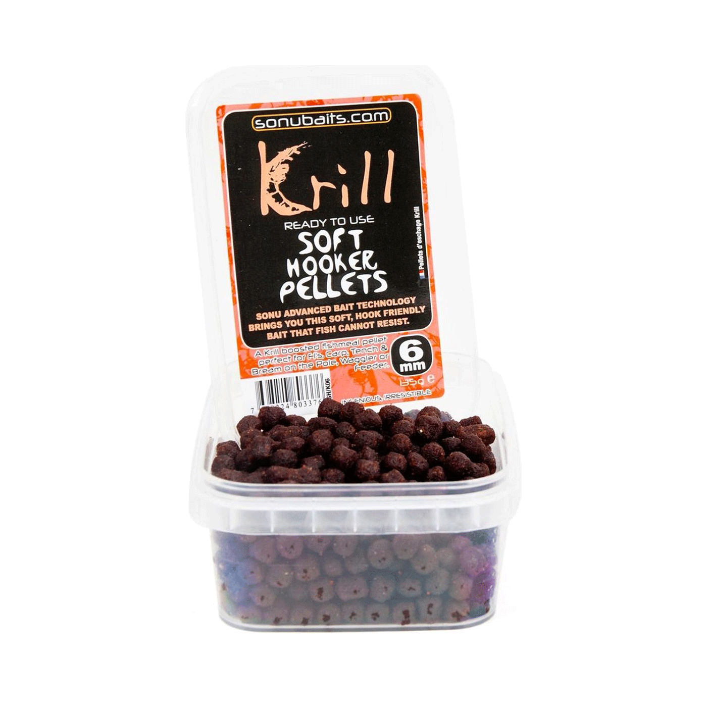 SONUBAITS - KRILL SOFT HOOKER PELLETS 135g