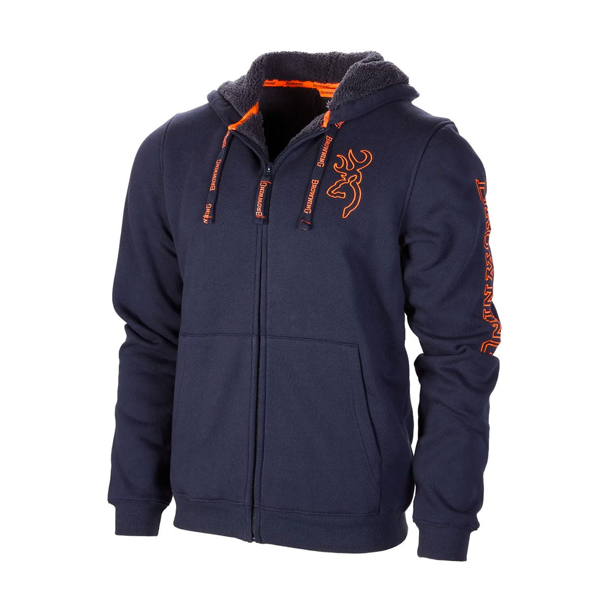 SWEATSHIRT - BROWNING - SWEATSHIRT WARM SNAPSHOT BLUE