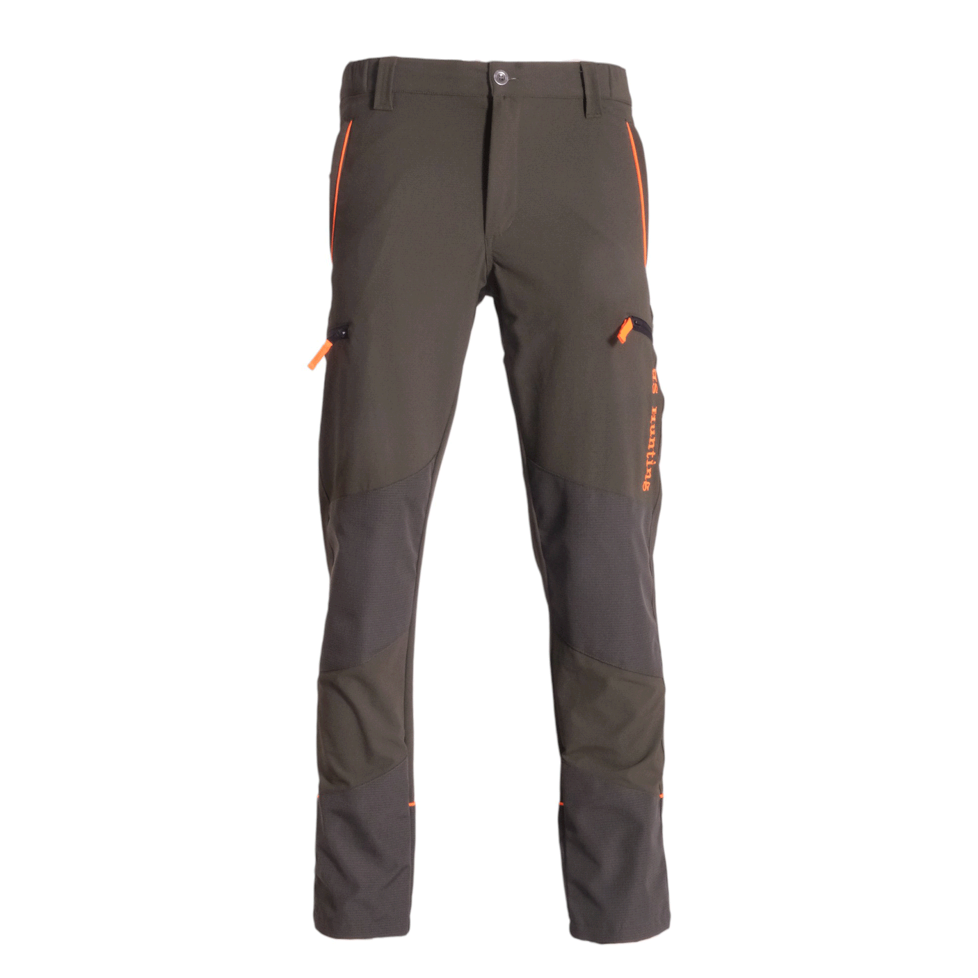 PANTS - RS HUNTING - T-108 WITH PROTECTIONS Fluorescent Orange