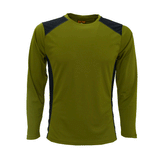 T-SHIRT - RS HUNTING - LONG SLEEVES A/2 GREEN/BLACK