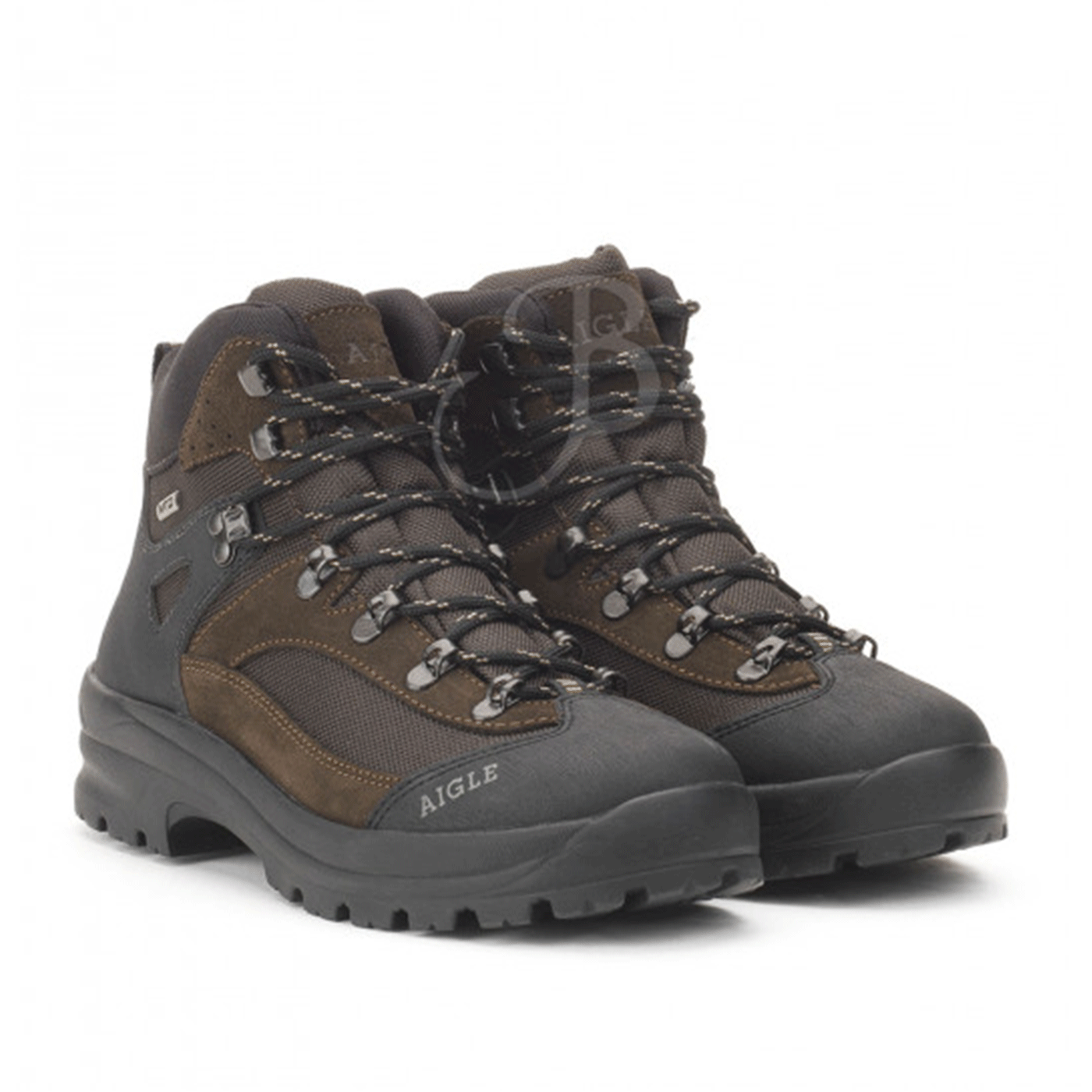 BOOTS - AIGLE - HUNTSHAW MTD DARK BROWN T0585